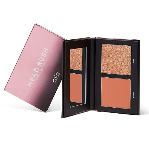 HAUS LABORATORIES by Lady Gaga: HEAD RUSH BLUSH/HIGHLIGHTER DUO, Pleaser & Tease | Amazon (US)