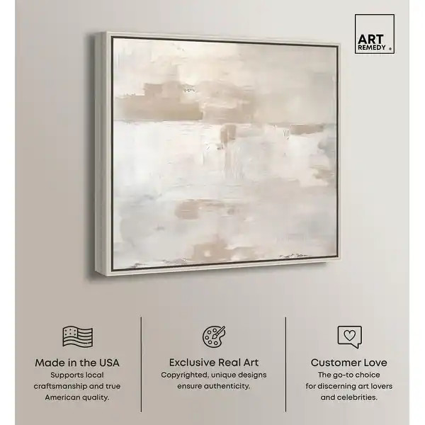 Arid Hues (I) Canvas Minimalist Abstracts by Art Remedy - Bed Bath & Beyond - 42400735 | Bed Bath & Beyond