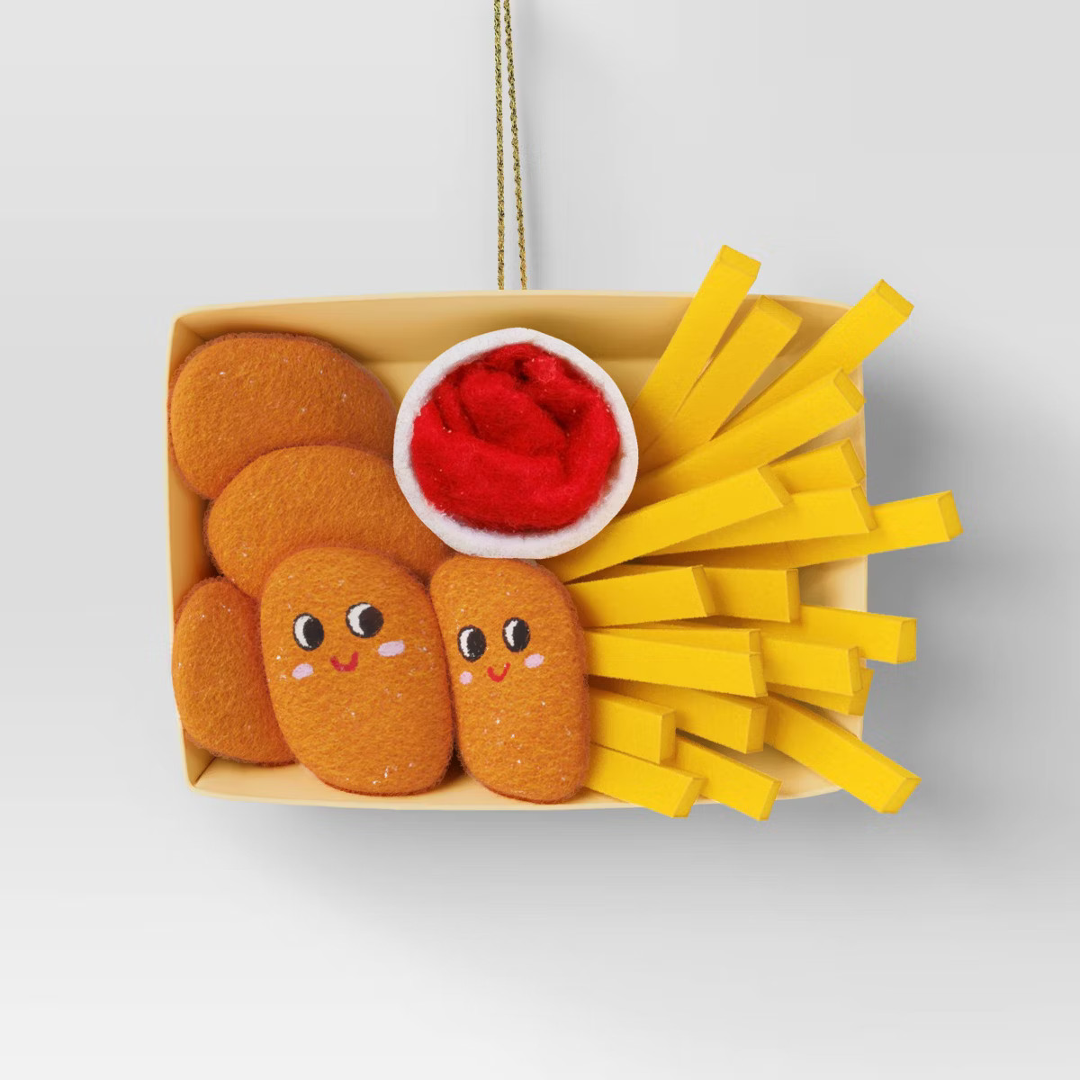 Christmas Fabric Chicken Nuggets Ornament - Wondershop™ | Target