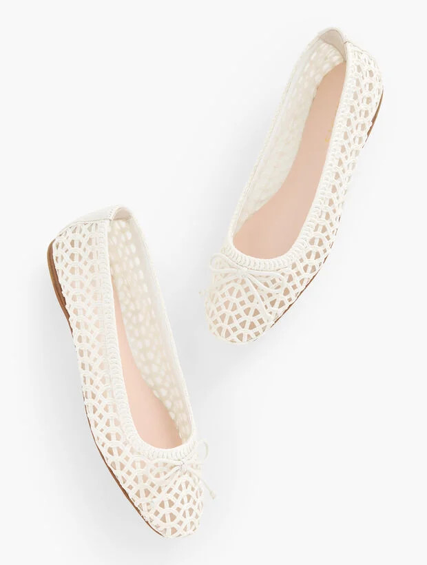 Blaine Soft Sole Loopy Woven Ballet Flats | Talbots