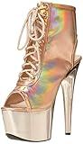 Ellie Shoes Women's 709-CLARA Ankle Boot, Gold, 8 Medium US | Amazon (US)