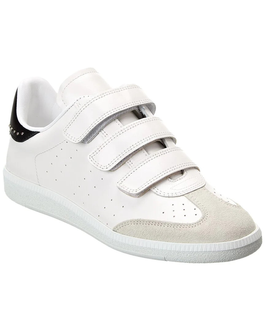 Isabel Marant Beth Leather Sneaker | Shop Simon