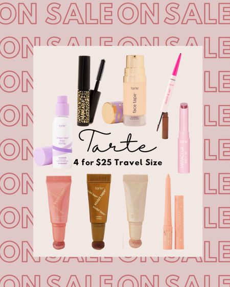 Tarte 4 for $25 mini kits. My favorite every day makeup. 
16n foundation
Pink cheek tint
Hibiscus juicy lip 

#LTKSaleAlert #LTKBeauty