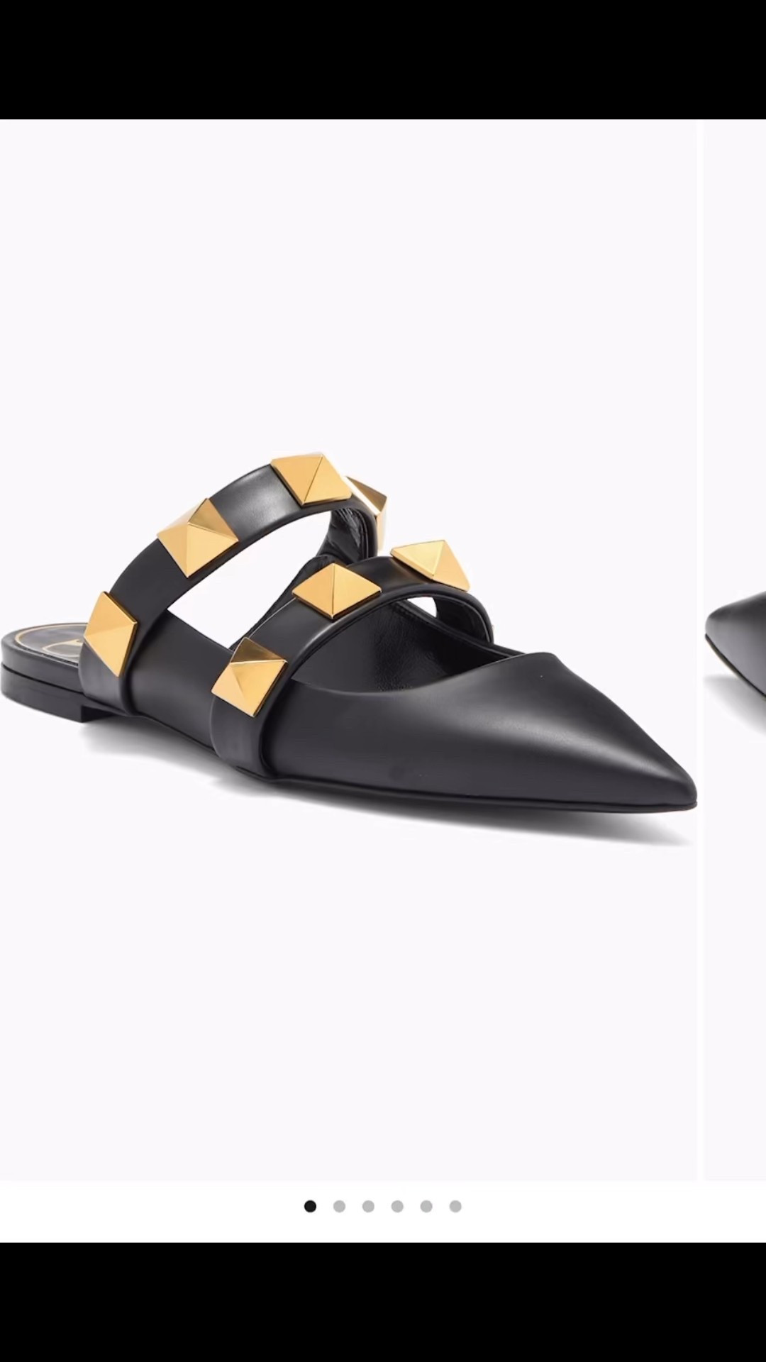 Just in and on sale! Valentino mules perfect for any occasion. Bigger, bolder pyramid studs maximize the signature style of this lavish leather mule framed by a dramatic pointed toe. Designer shoe perfection  

#LTKU #LTKSaleAlert #LTKStyleTip