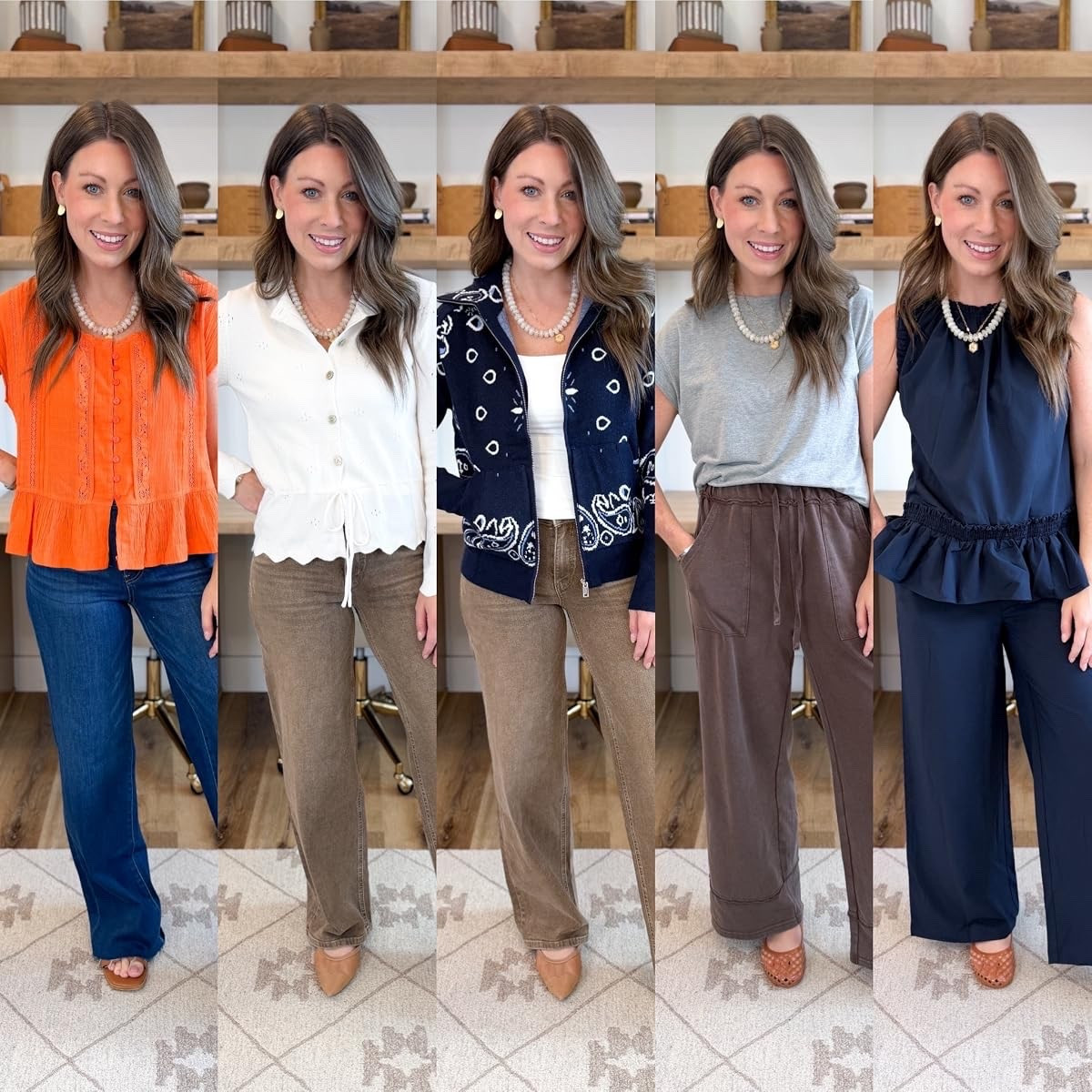 Effortless styles for the busy moms with no time to browse for a few pieces to add to your fall wardrobe. ✨
#fallfashion #petitestyle #easyoutfit busy mom outfits, effortless styles

#LTKootd #LTKmomlife #LTKSeasonal