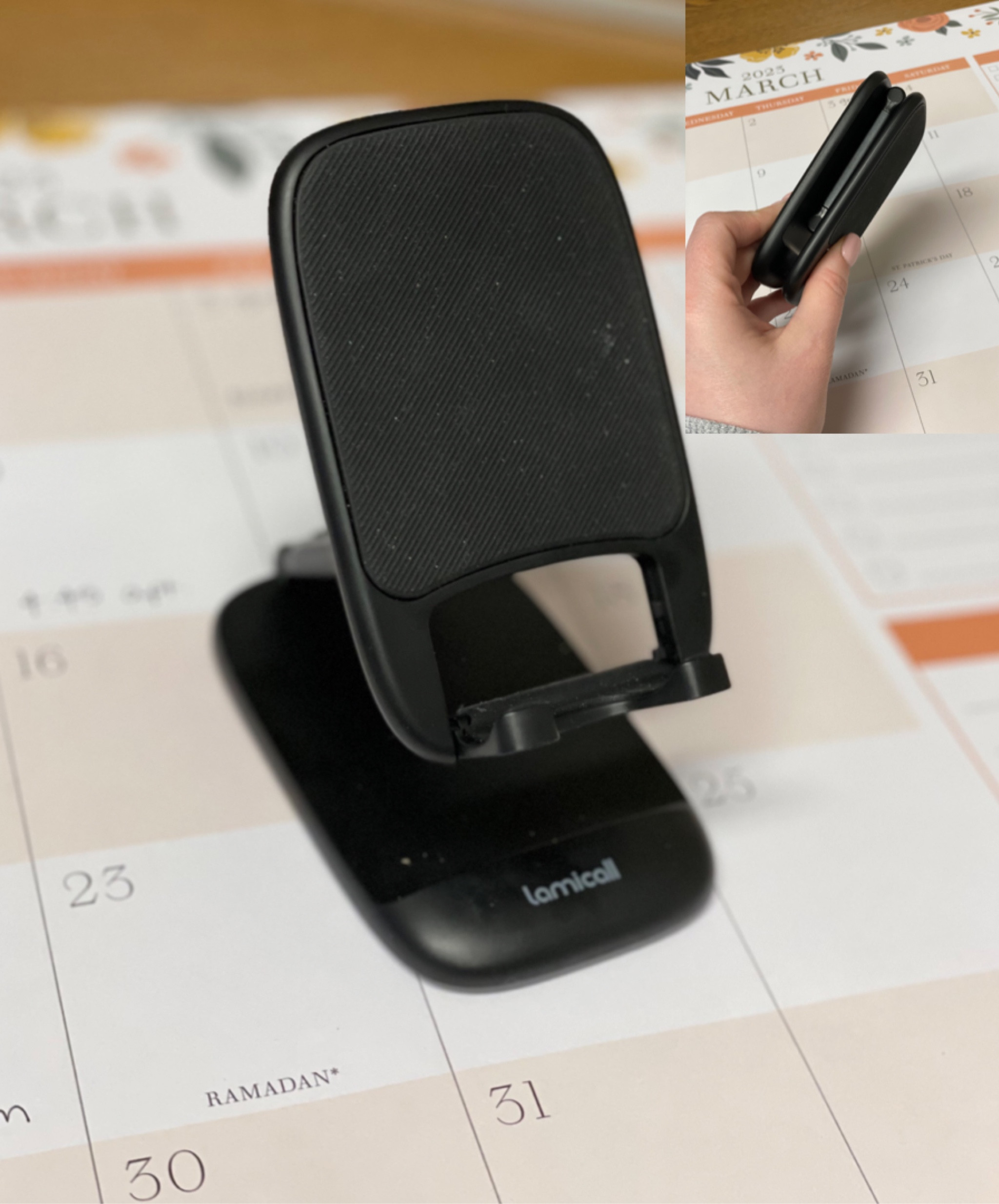 The best compact phone stand. I always keep this in my purse and my son’s diaper bag! It’s 23% off right now! 

Phone stand, diaper bag essentials, purse essentials, convenient, must haves, compact 



#LTKfamily #LTKsalealert #LTKFind