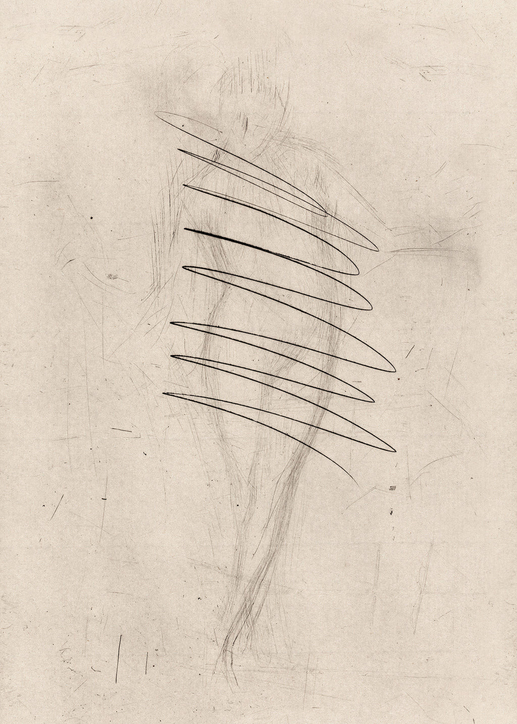 Scribble Portrait | Cove Prints