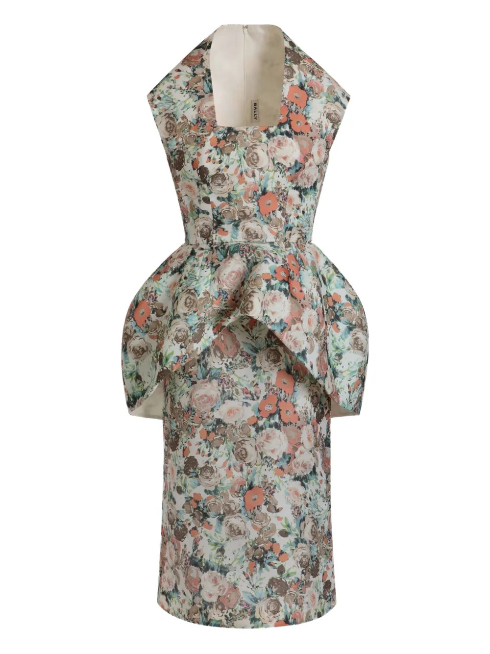 silk midi dress | Farfetch Global