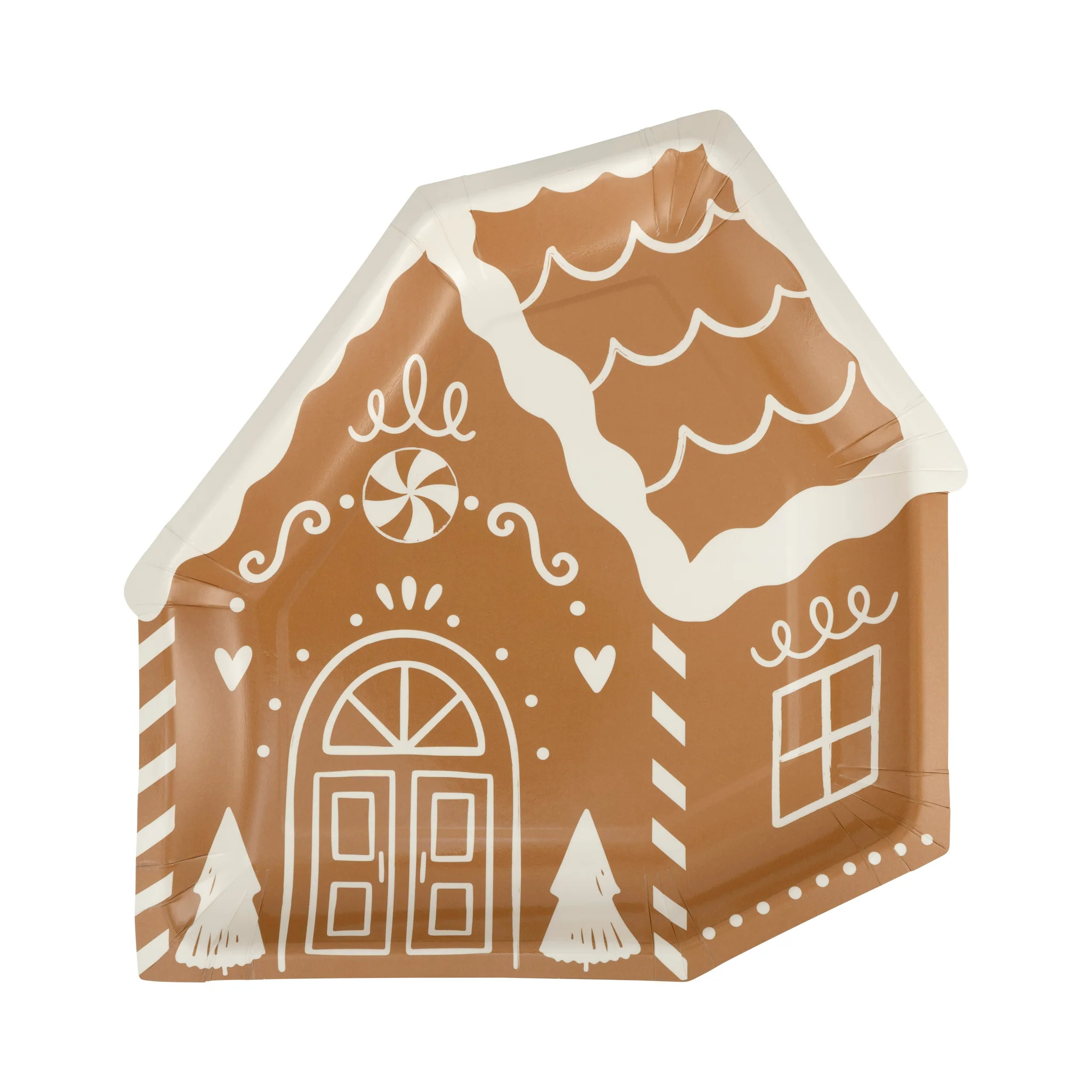 Gingerbread House 9" Plate | My Mind's Eye