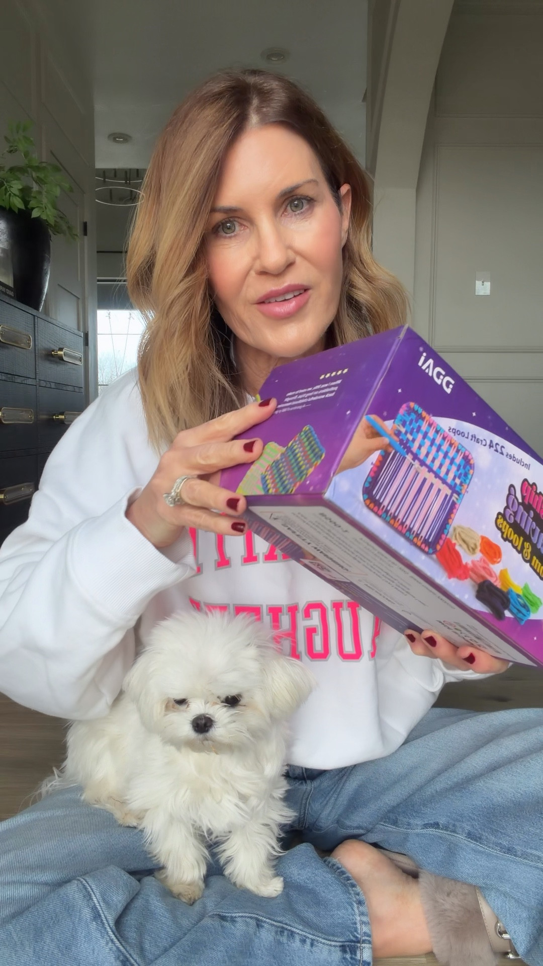 Loom and loops friendship weaving craft 

#LTKValentine