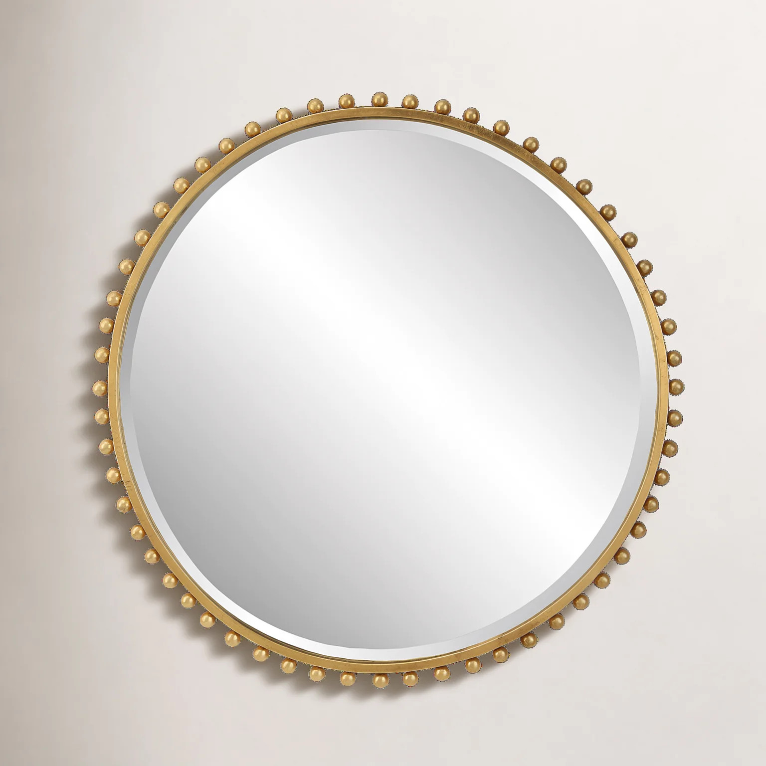 Bedonia 32" Round Metal Wall Mirror | Wayfair North America