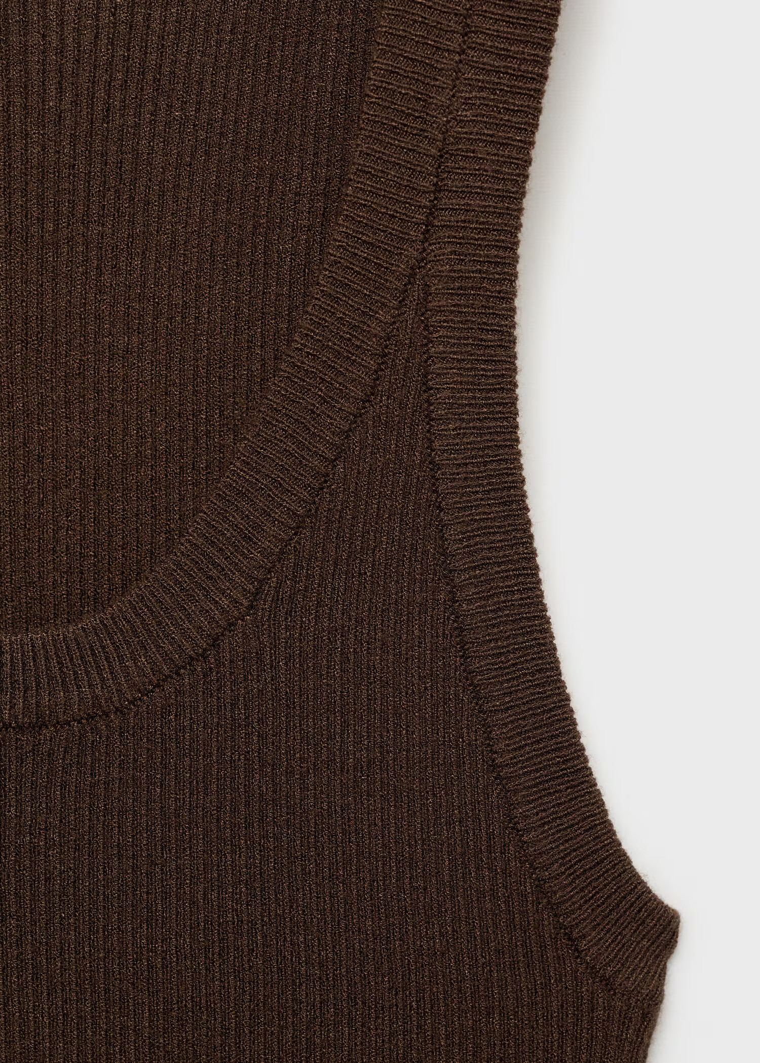 Ribbed knit top - Women | MANGO United Kingdom | MANGO (UK)