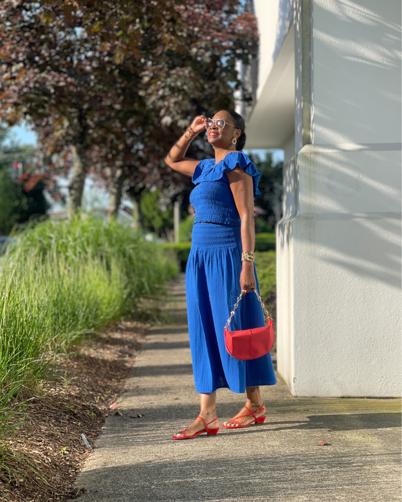 Red strappy sandals


#LTKStyleTip