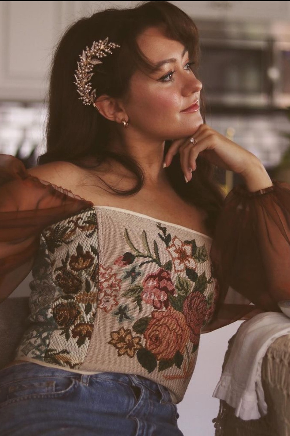 Tapestry corset, coquette style, cottagecore style, regencycore, corset for women, Etsy fashion, handmade fashion

#LTKunder100 #LTKsalealert #LTKstyletip