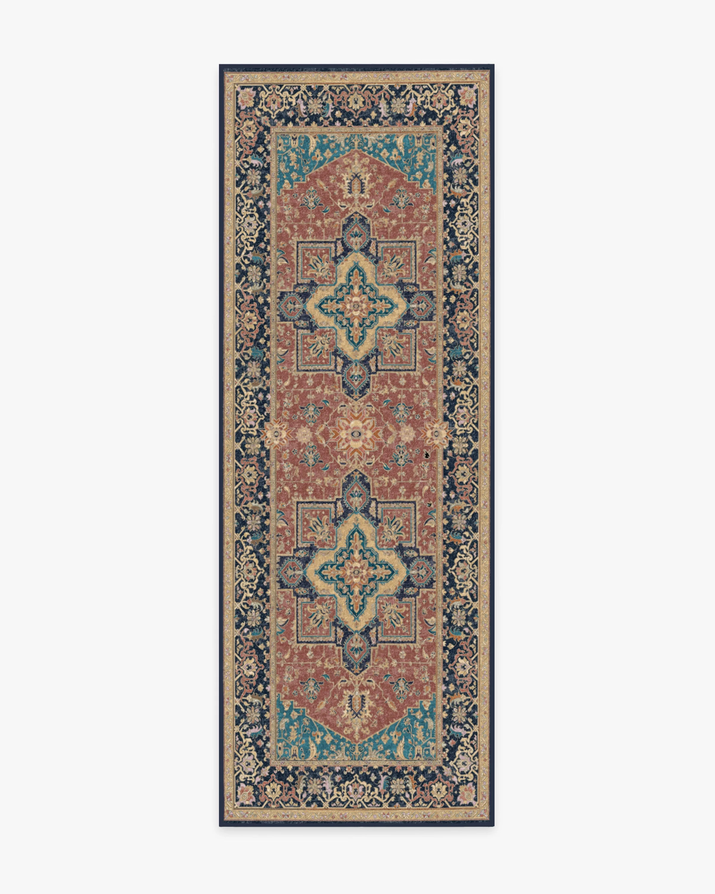 Maral Heriz Burgundy Tufted Rug | Ruggable