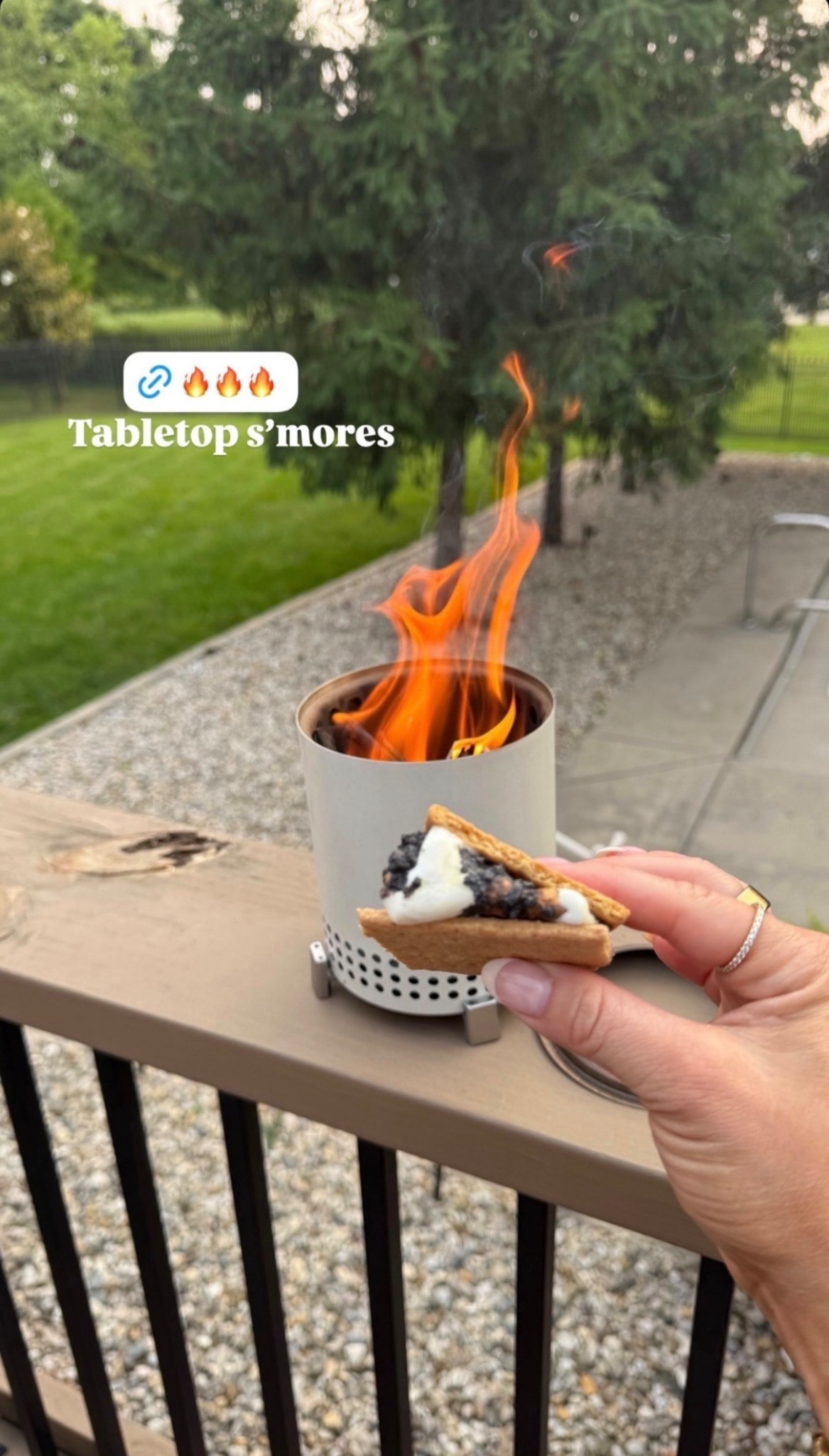 Tabletop s’mores 🔥🍫

#LTKSeasonal #LTKHome #LTKmomlife