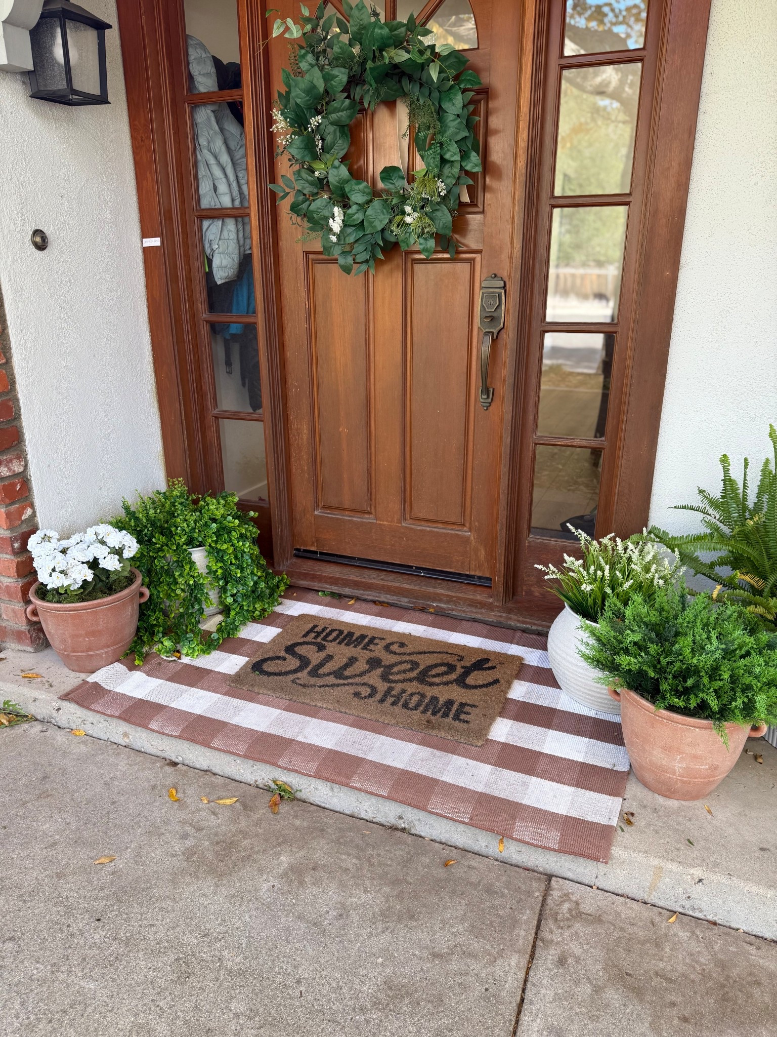 Front Porch Style. All faux plants! 

#LTKmomlife #LTKdayinmylife #LTKHome