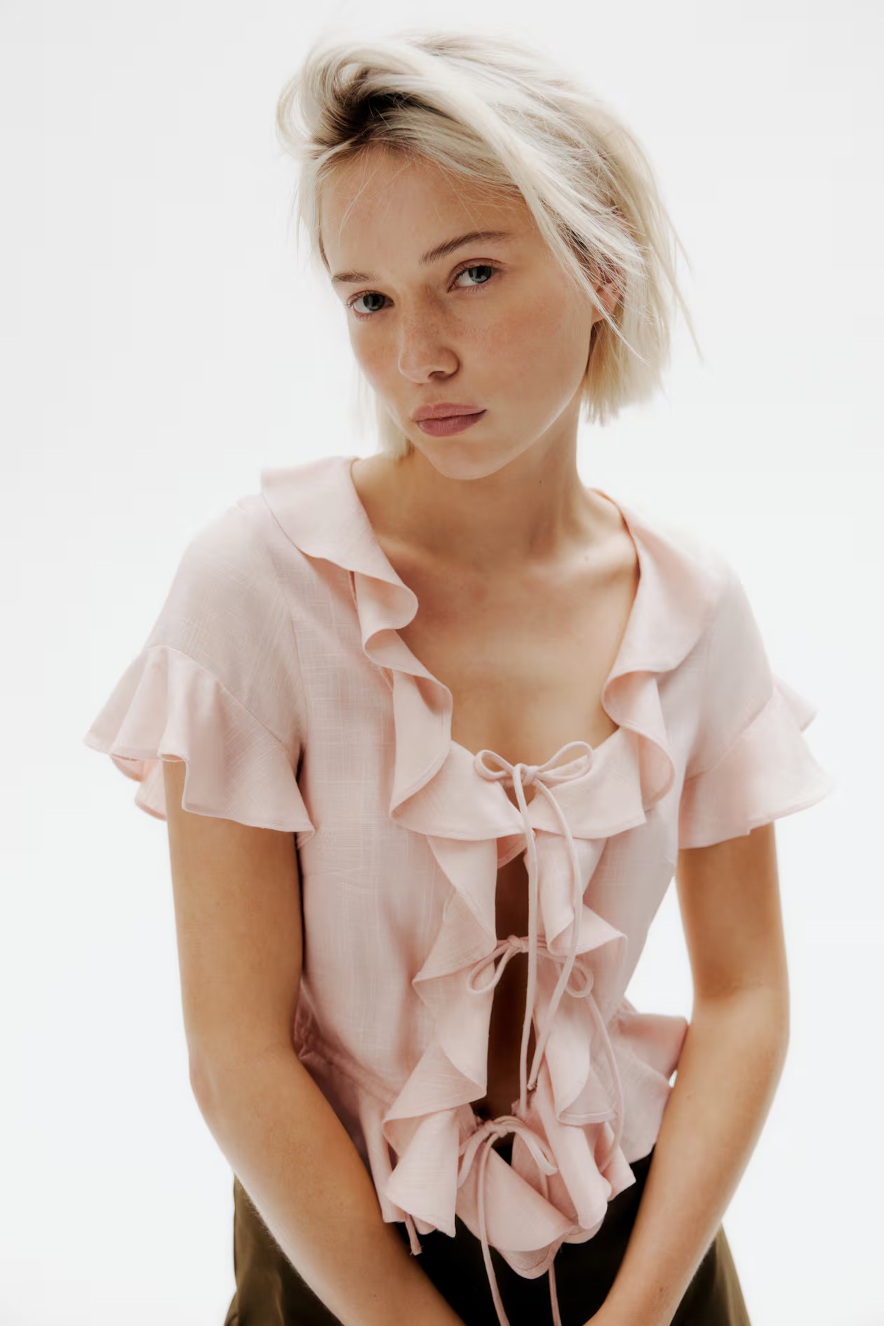 Flounced blouse | H&M (US + CA)