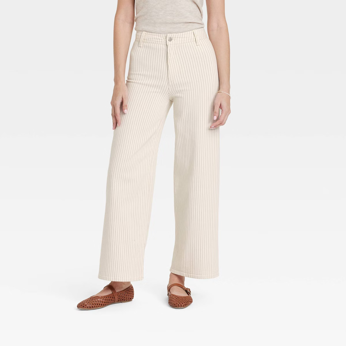 Women's High-Rise Sailor Wide Leg Ankle Jeans - Universal Thread™ | Target