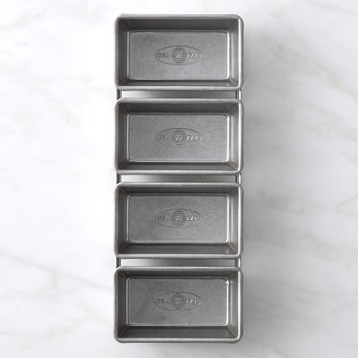 USA Pan Nonstick Strapped Mini Loaf Pans | Williams-Sonoma