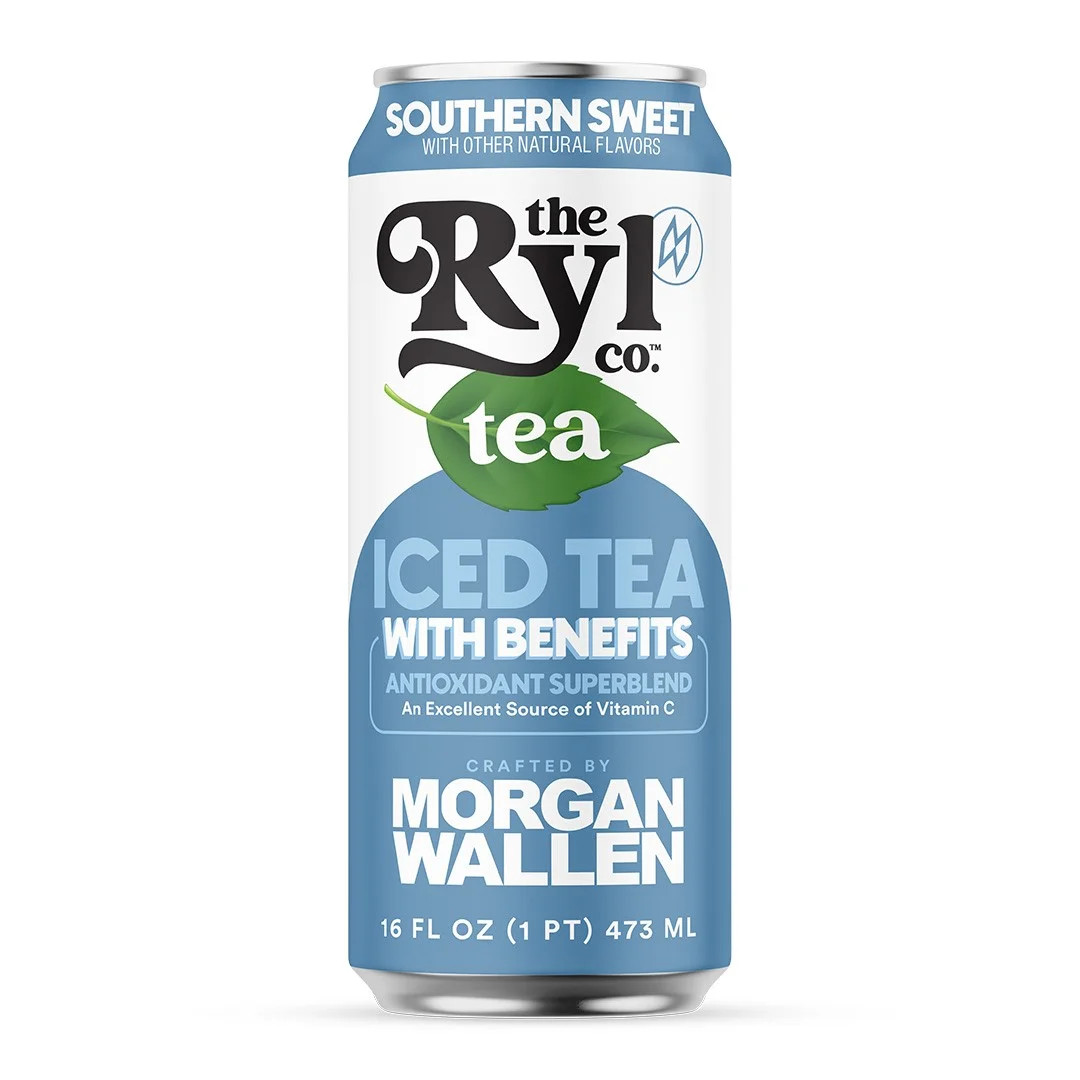 Ryl Iced Tea, Morgan Wallen Sweet Tea, Antioxidant Super blend, Zero Sugar, Low Carb,16.0 oz, Can... | Walmart (US)