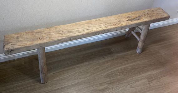 Antique Rustic Vintage Bench  Handmade  Size and Finish Vary | Etsy | Etsy (US)