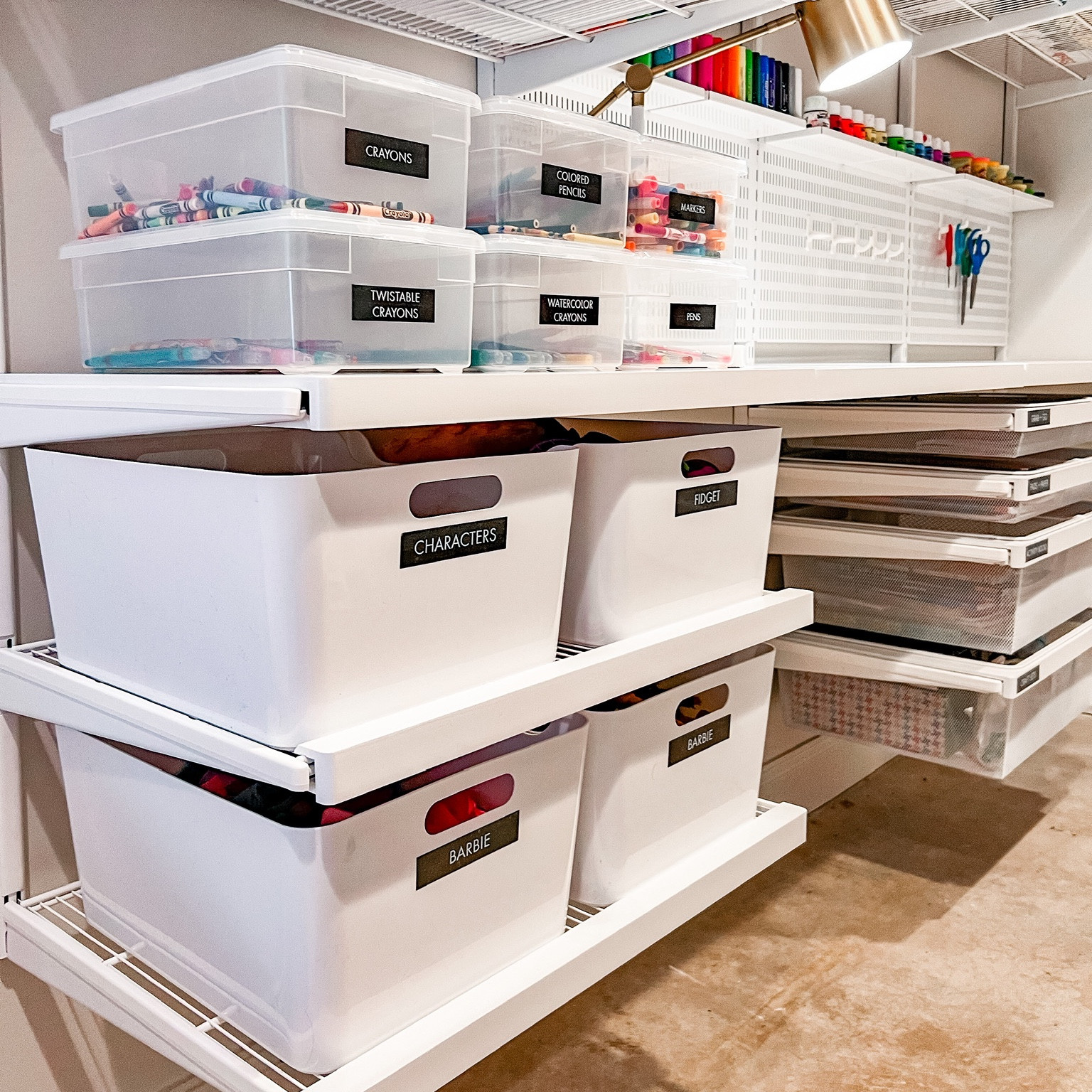 craft stations are so much fun! ✨🖍️

#LTKhome #LTKfamily