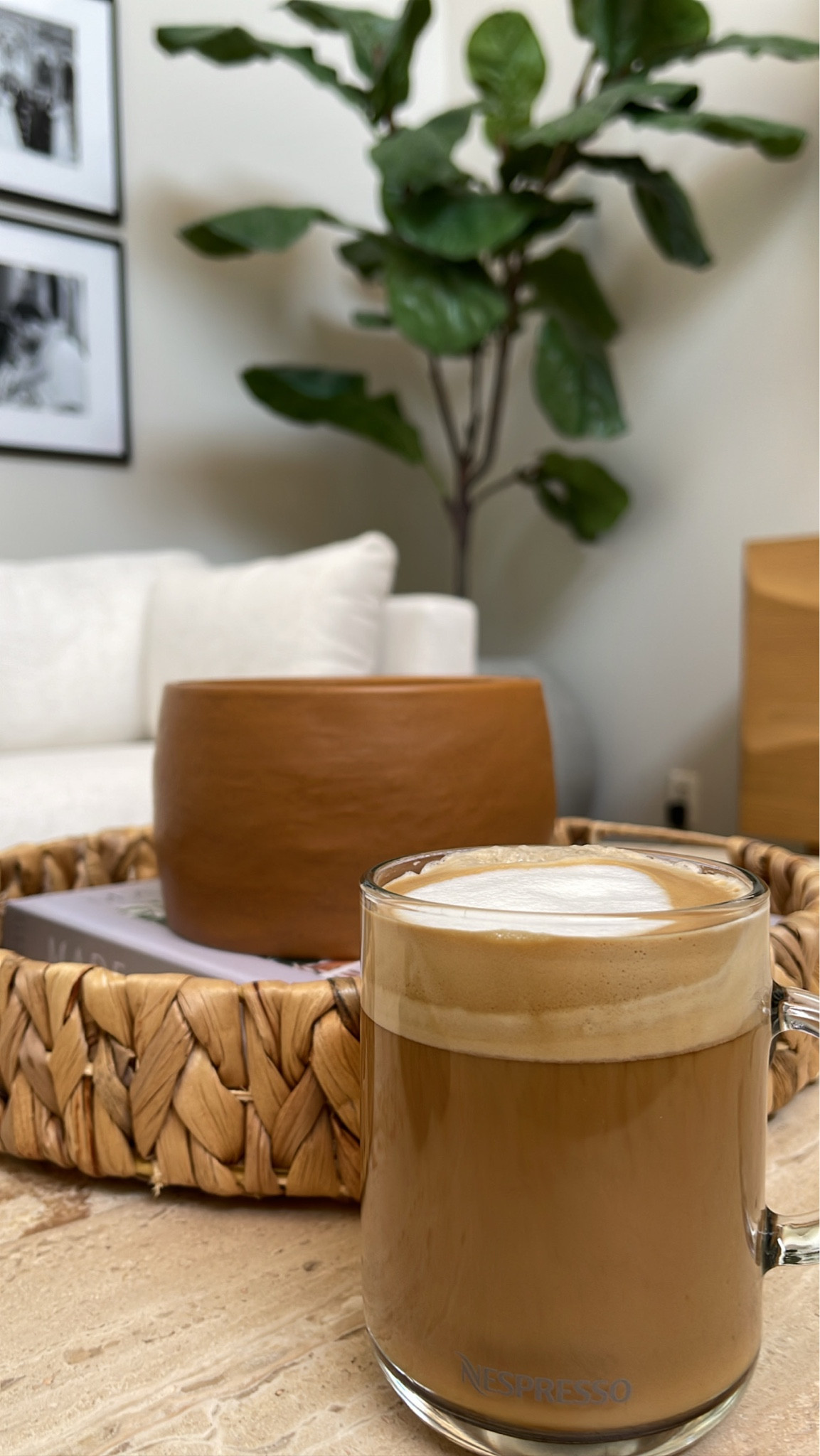 Nespresso. Coffee. Aesthetic. Neutral home.

#LTKhome