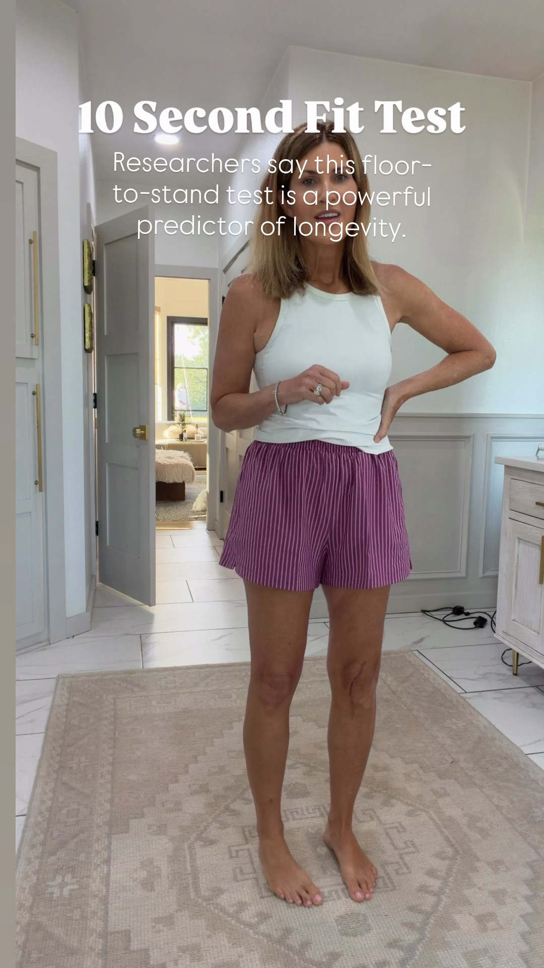 What I wore for my “longevity test”

#LTKOver40 #LTKActive #LTKselfcare