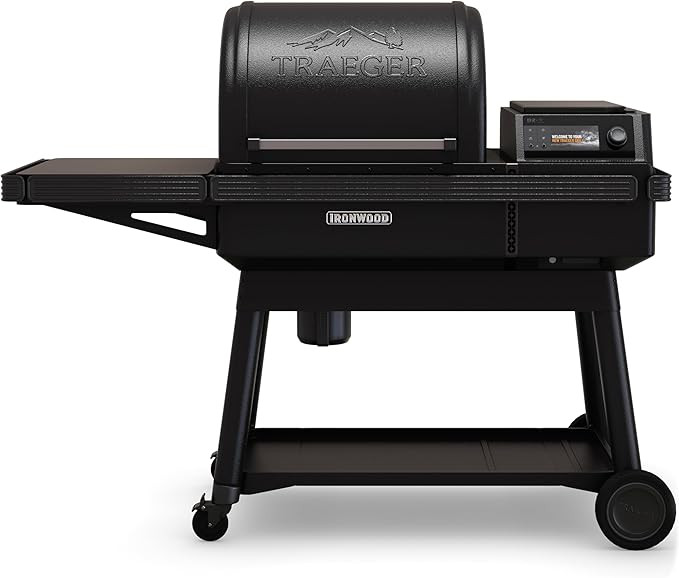 Traeger Ironwood Pellet Smoker Grill, Electric Wood Pellet Grill with WiFIRE App Control, 165F - ... | Amazon (US)
