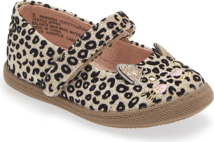 Harper Canyon Kids' Kitty Cat Mary Jane Flat | Nordstromrack | Nordstrom Rack