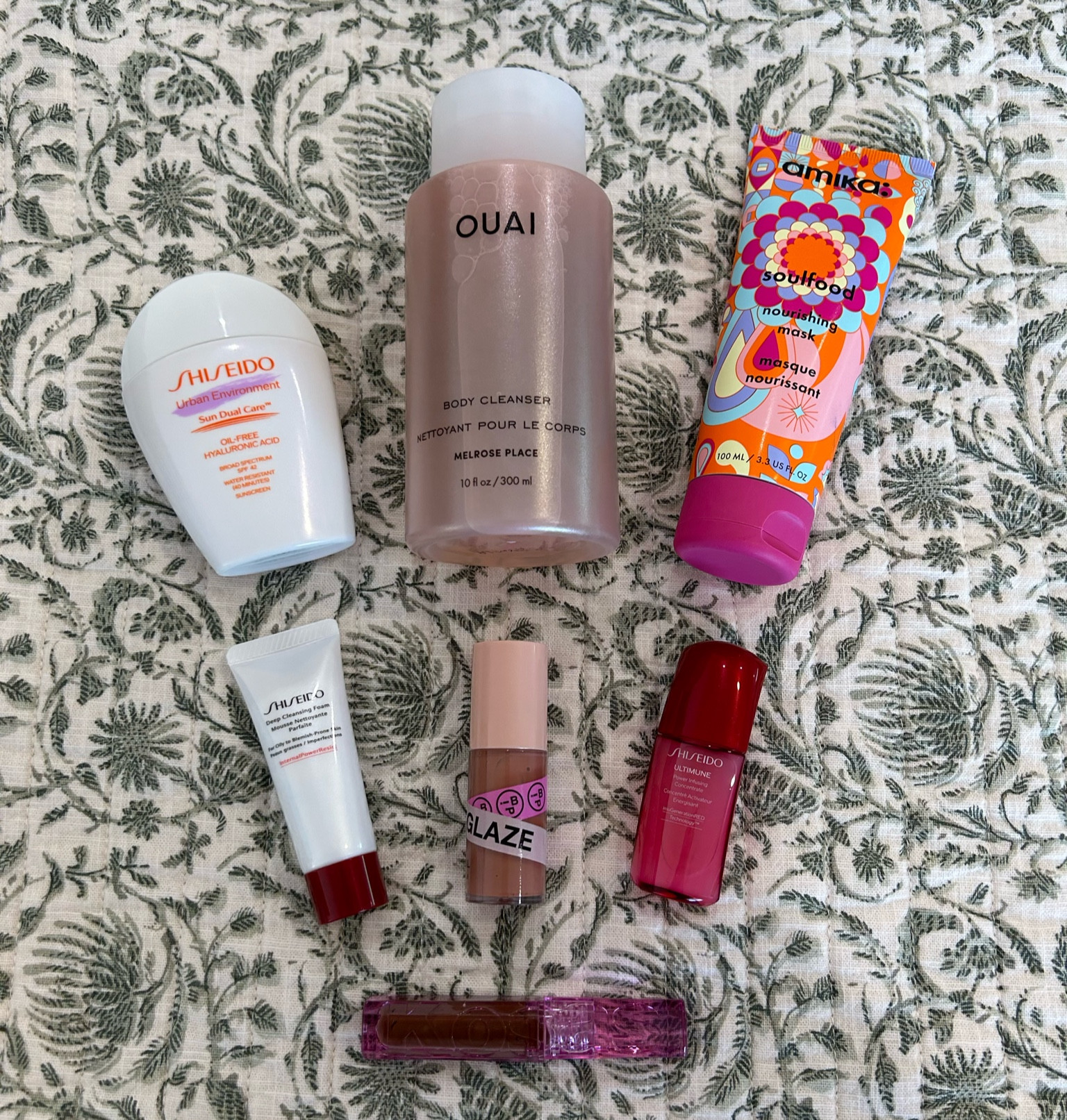 Sephora Haul! 
Restocked the Shiseido sunscreen (it’s amazing!) and the Amika Soulfood hair mask. The rest are newbies that I can’t wait to try out! 
The lipgloss is in shade “Cookie” and smells amazing. 🍪🩷

#LTKbeauty #LTKfindsunder50 #LTKSeasonal