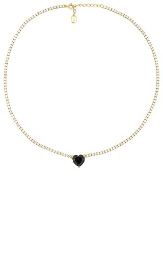 Heart Gumdrop Tennis Necklace | Revolve Clothing (Global)