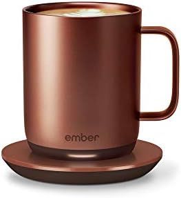 NEW Ember Temperature Control Smart Mug 2, 10 oz, Copper, 1.5-hr Battery Life - App Controlled He... | Amazon (US)