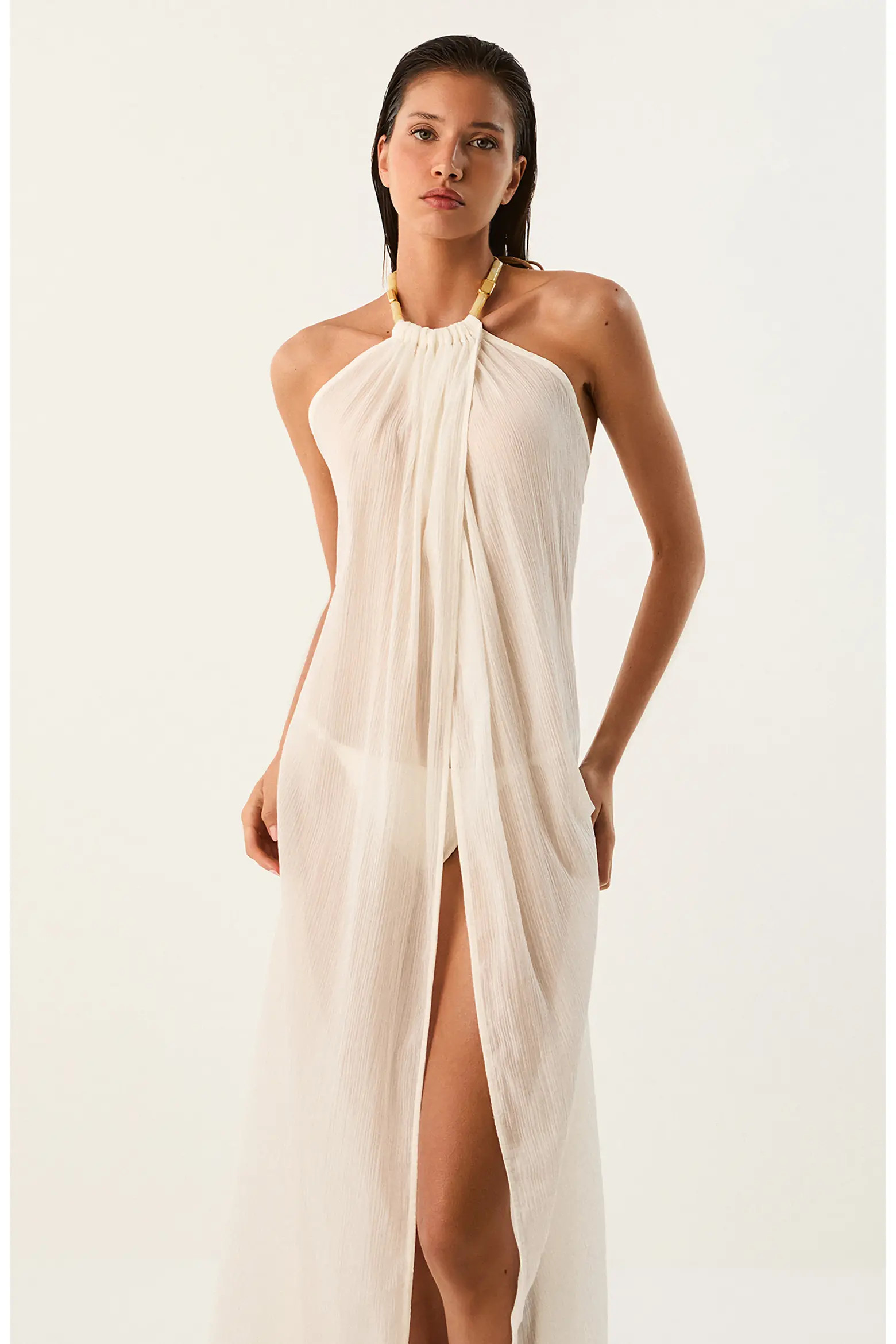Cloe Halter Cover-Up Dress (Women) | Nordstrom | Nordstrom