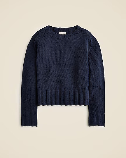 Relaxed crewneck beach sweater | J. Crew US