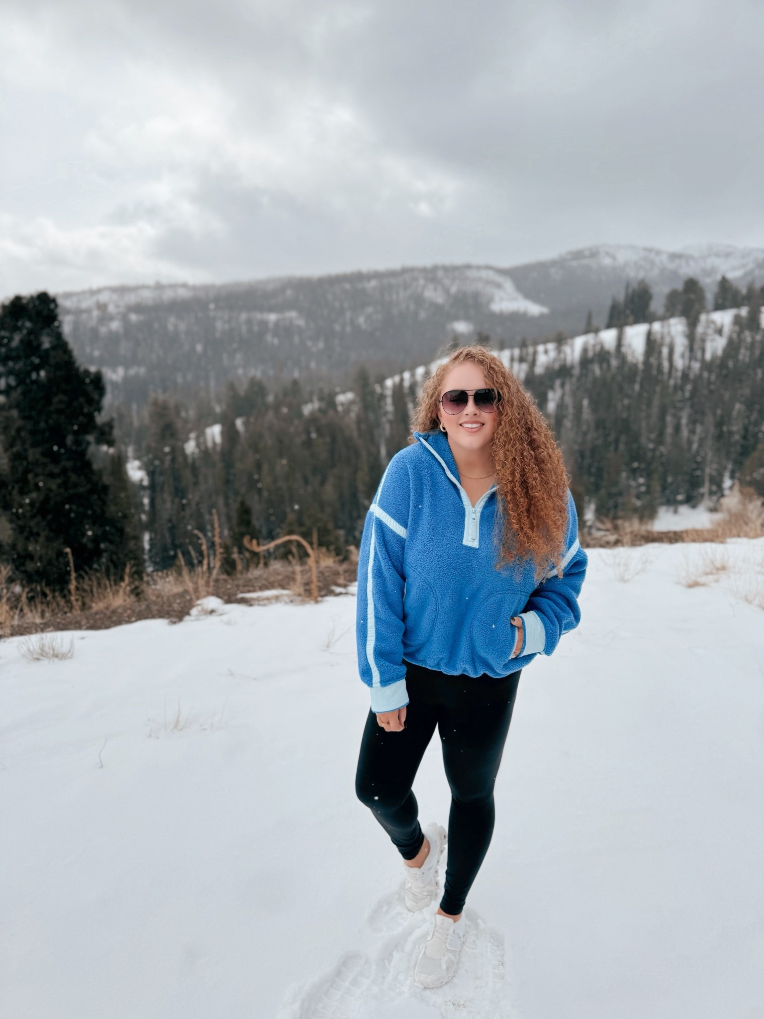 Snow days call for all the cozy vibes ❄️💙 My go to layers, comfy as ever, and perfect for soaking up every bit of this winter magic ✨ amazon pullover | amazon blue pullover | amazon leggings | leggings outfit | black leggings | Amazon lululemon dupe | on cloud tennis shoes | white tennis shoes | amazon fashion | amazon finds | amazon look | amazon outfit | winter outfit | winter look | winter fashion | winter finds | winter outfit inspo | winter fashion inspo | winter 2025 | winter outfit  | casual outfit  | casual outfit inspo | winter transition outfit | casual winter transition outfit 

#LTKMidsize #LTKootd #LTKgrwm