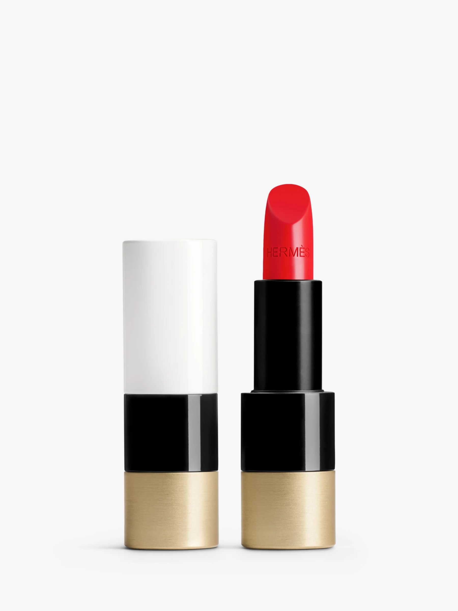 Hermès Rouge Hermès Satin Lipstick, 64 Rouge Casaque | John Lewis (UK)