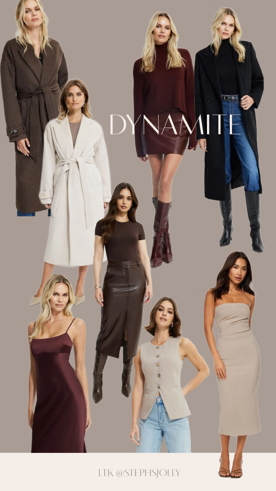 Dynamite Fall Picks 

#LTKSeasonal #LTKHoliday #LTKWorkwear