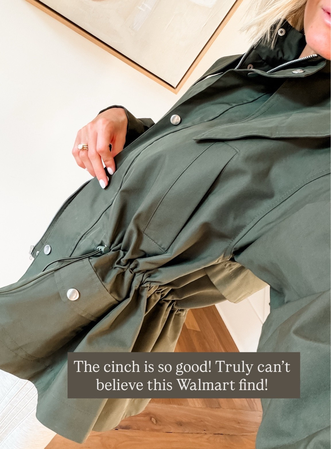 Love the cinched in waist! This jacket is very flattering, and I love this green color! 😍 Wearing XS!

Loverly Grey, trench coat, Walmart, fall layers, fall jacket

#LTKSeasonal