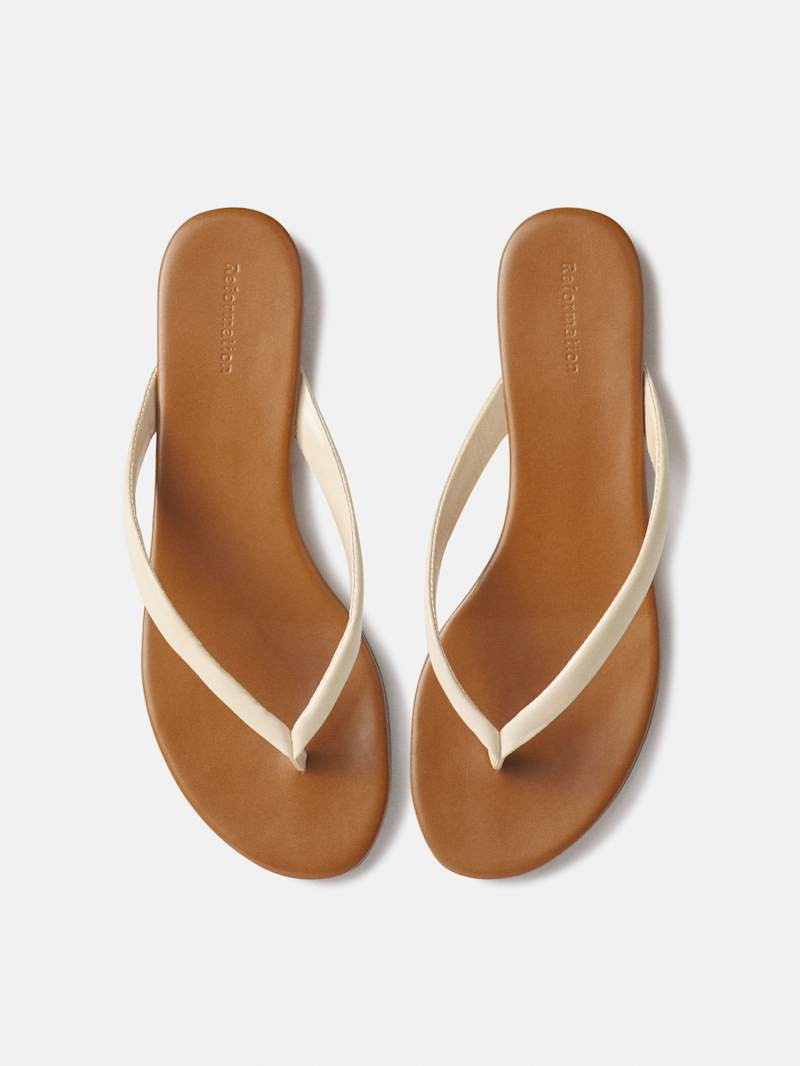 Amelia Flat Thong | Reformation (Global)