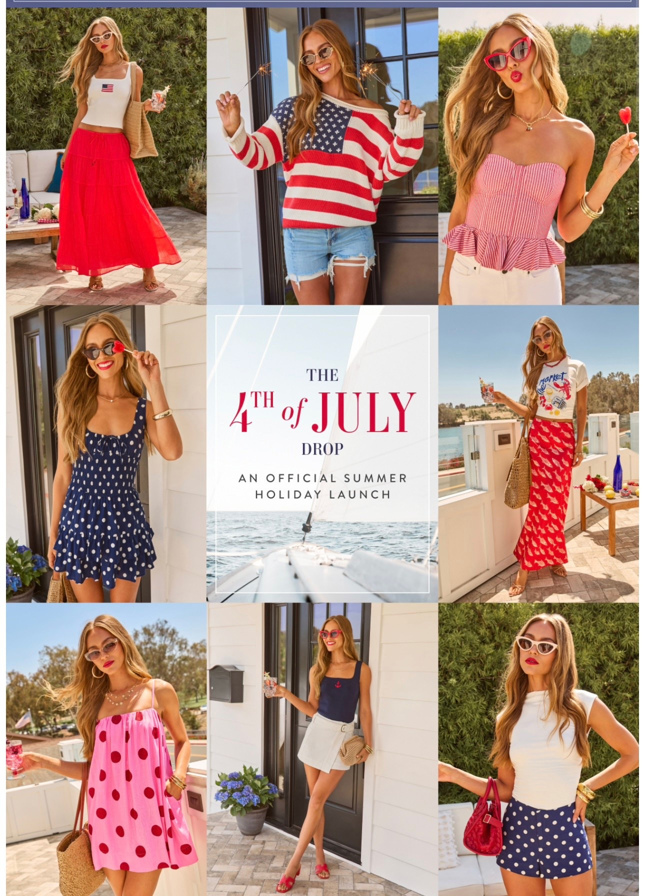 New 4th of July drop is here @VICI 
Save 35% with code AGGISAVE35

#summer #vici #dress #red #white #blue

#LTKootd #LTKgrwm #LTKU