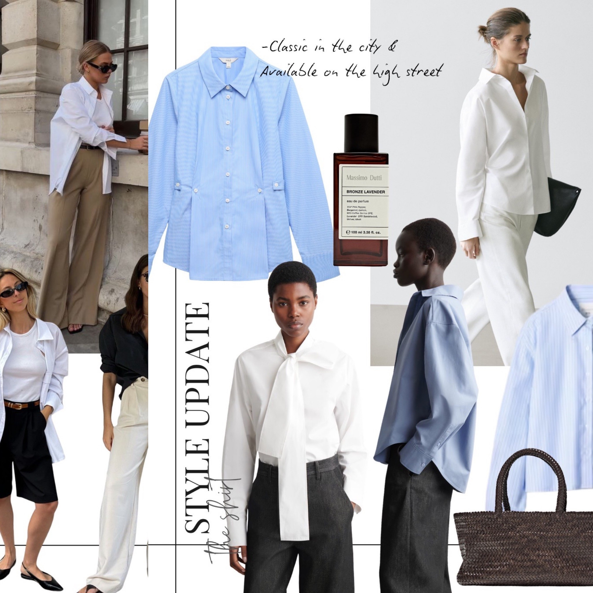 Shirt styling for the city 
Smooth cotton shorts 
Elevated styles 

#LTKspring #LTKstyletip #LTKworkwear