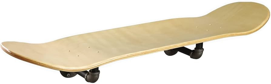 Floating Industrial Style Skateboard Deck Shelf with Pipe Mounting System – Custom Made Indoor ... | Amazon (US)
