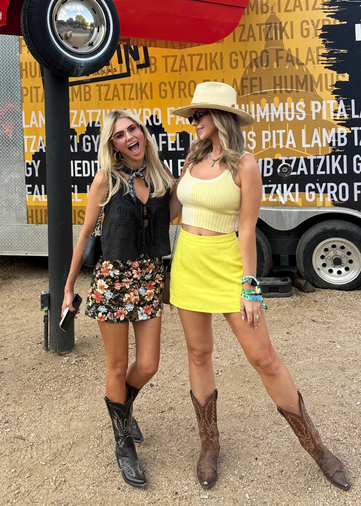 What I wore with my bestie to ACL music festival recently and is chic and comfortable for 35+! PS the skirt is a skort, which is perfect for a concert

#LTKStyleTip #LTKFindsUnder50 #LTKOver40 