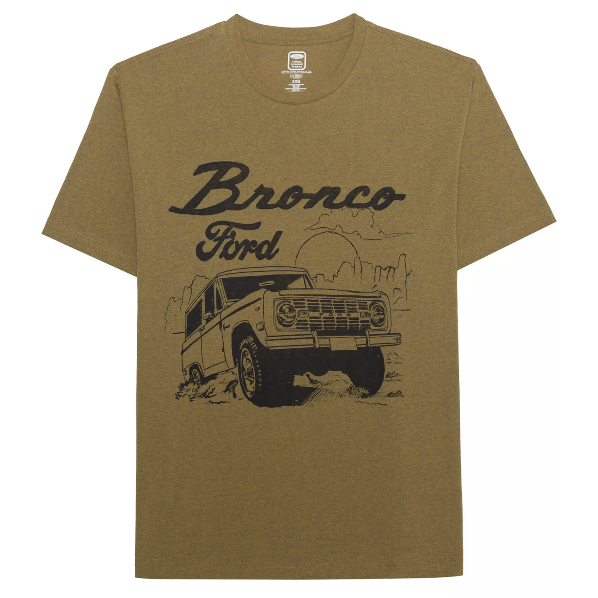 Big & Tall Ford Bronco Vintage Off Road Crewneck Graphic Tee | Kohl's