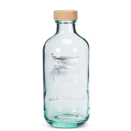 Abbott Collection AB-86-GREEN-3505 5.8 in. Squat Bottle with Lid | Walmart (US)