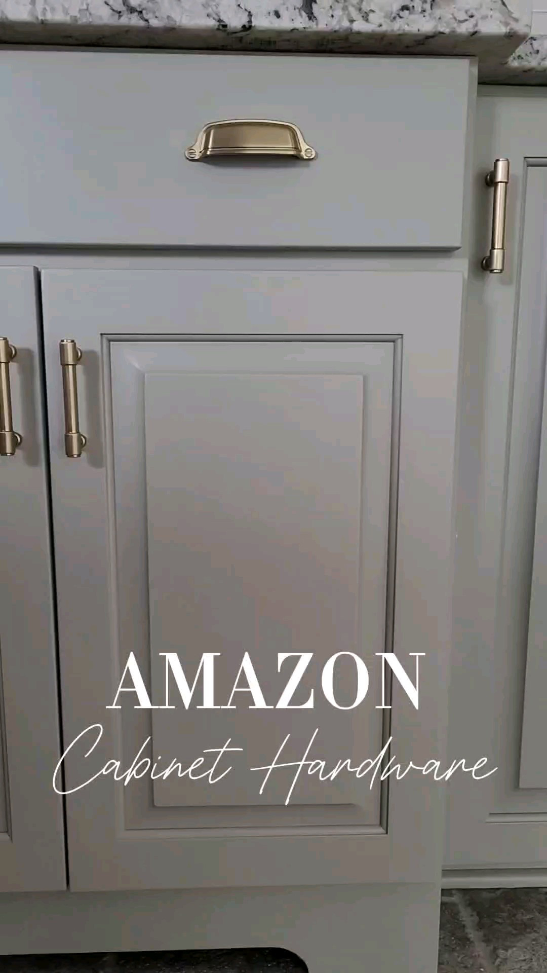 Affordable kitchen upgrade with these Amazon champagne bronze cabinet pulls! I mixed cup pulls and standard pulls and absolutely love how they pair together. Amazon home,  Amazon finds,  2025 home trends

#LTKWatchNow #LTKHome #LTKStyleTip