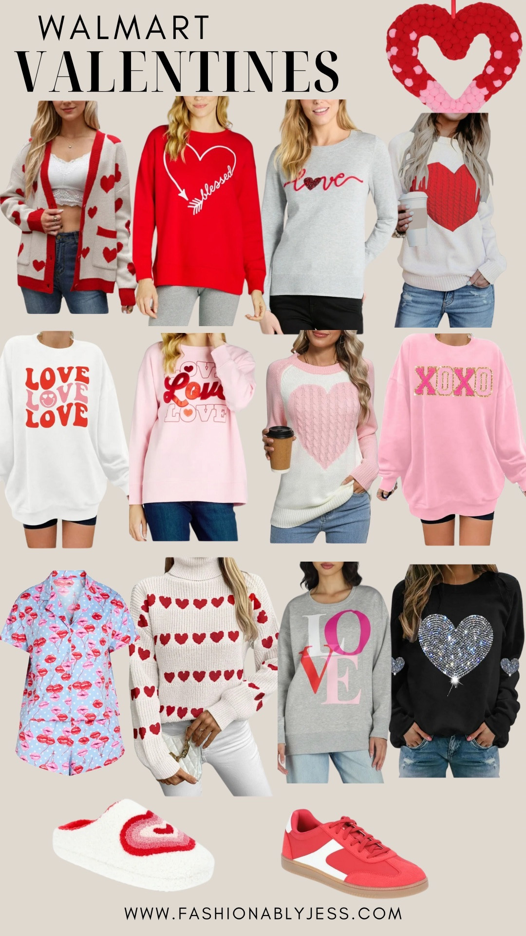 Walmart Valentine’s Day outfits 

#LTKOver40 #LTKSaleAlert #LTKFindsUnder100