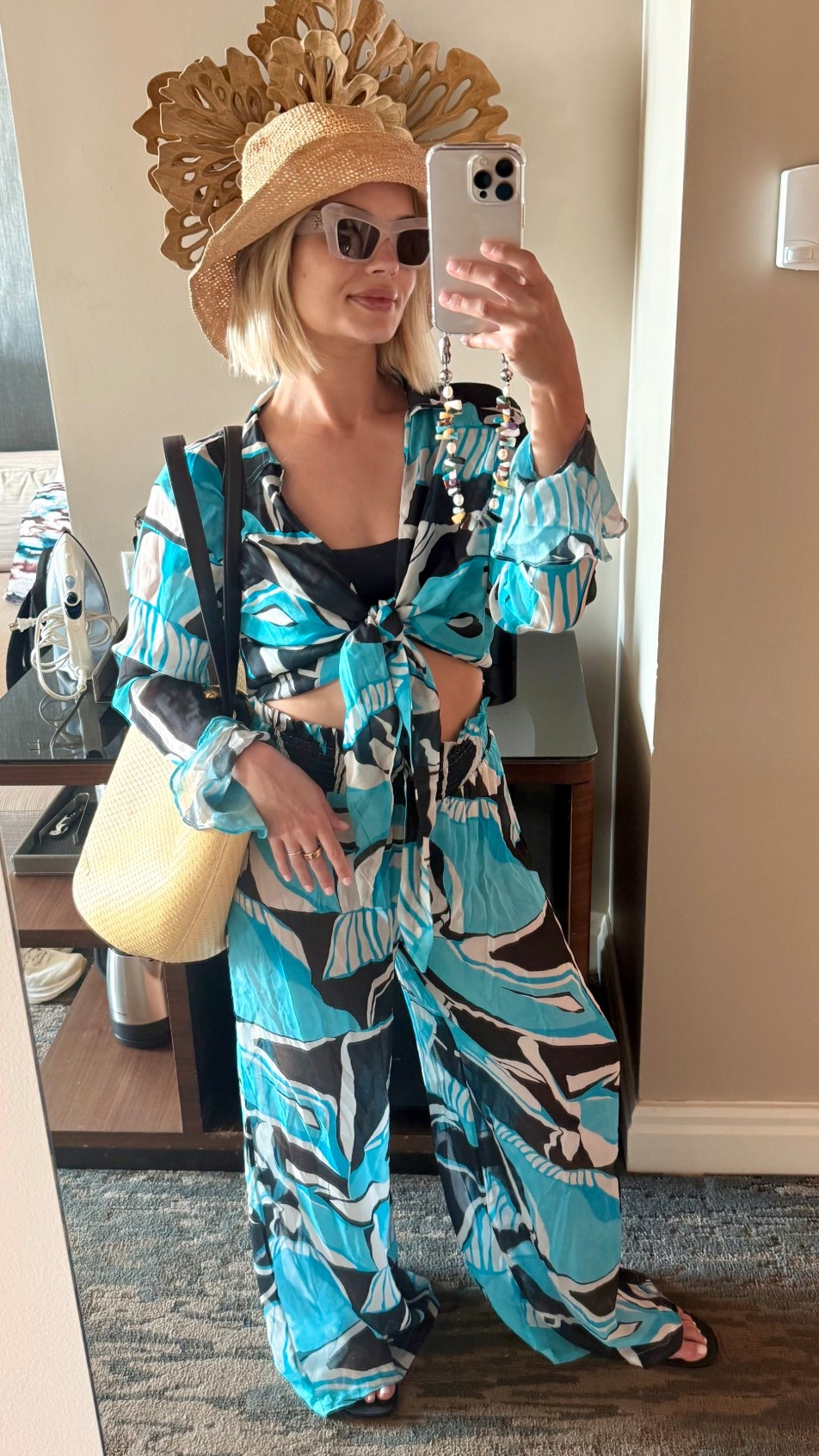 Hawaii Beach Fits: 
- Cin Cin matching set (old season) - if you love Pucci but not the price, this brand is the best! So fun, amazing prints / colors, quality fabrics and well priced 
- Loewe Sunnies 
- Jacquemus Tote 
- Jeffrey Campbell Flip Flops - must have! If you want the Christopher Esber but not the price these are PERFECT 
- Thrifted bucket hat 

#LTKSeasonal #LTKSwim #LTKTravel